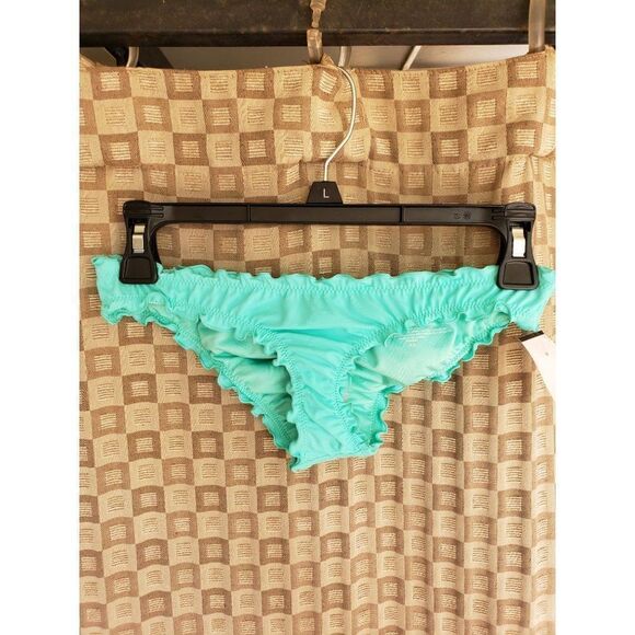 Women's Bikini Cheeky Ruffle Swim Bottoms Sexy Scrunch Back XS NWOT - Picture 2 of 5